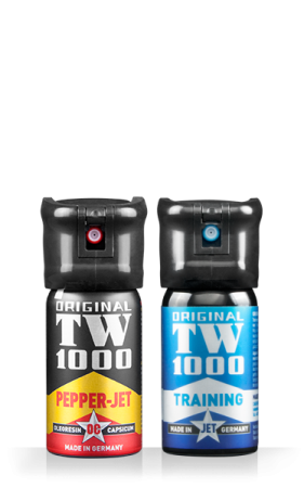 Abwehrspray Partnerset TW1000 Pfefferspray Breitstrahl, 75ml  Weitstrahlventil kaufen